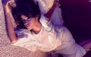 Camila Cabello looks all dreamy in a ruffle white dress